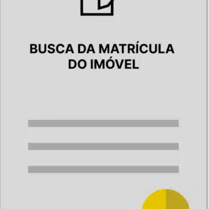 BUSCA DA MATRÍCULA DO IMÓVEL