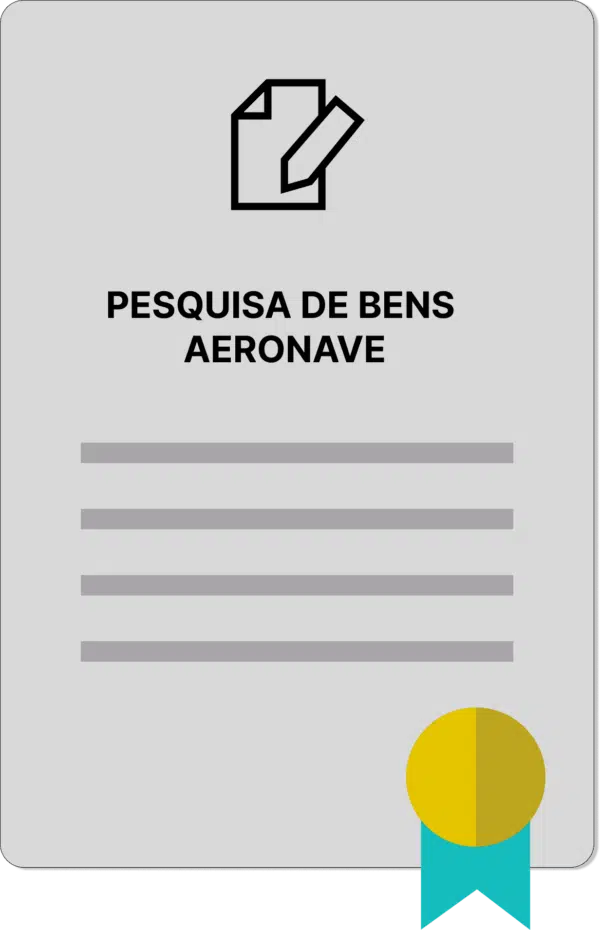PESQUISA DE BENS AERONAVE - Imagem 1