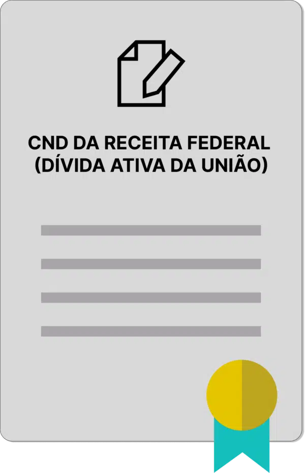 CND da Receita Federal (Dívida Ativa da União) - Imagem 1