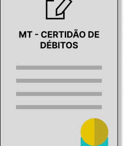 MT - Certidão de Débitos